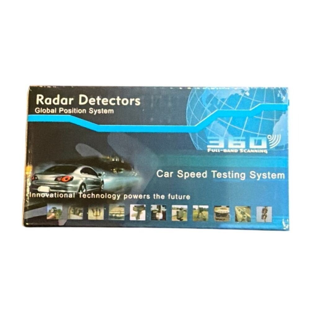 360 Degree Car 16 Band V7 GPS Speed Police Safe Radar Detector Voice Alert Laser
